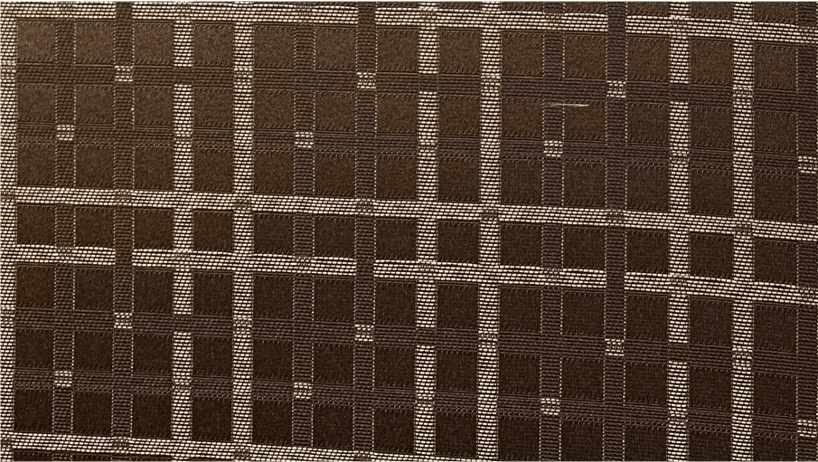 Tela Daytona color Cuadros Chocolate